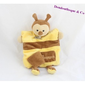 Doudou Hippopotame BABY NAT marionnette alphabet BN909