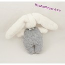 Rabbit comforter ON CHUCHOTE A MON OREILLE gray 