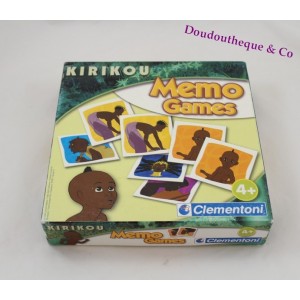 Jeu Memo Games Kirikou CLEMENTONI jeu memory 4 ans et +