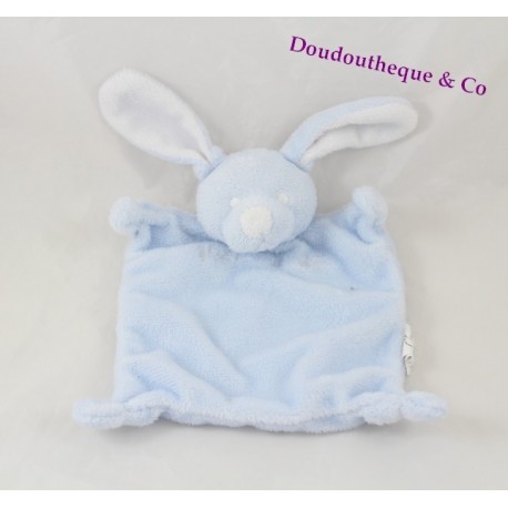 Hase flaches Kuscheltier WEIZENKORN blau und weiß 20 cm Hase flaches Kuscheltier WEIZENKORN blau und weiß 20 cm
