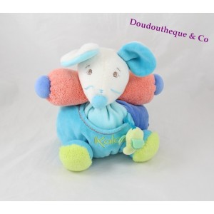 Doudou souris  Multicolore patapouf collection Pop de Kaloo