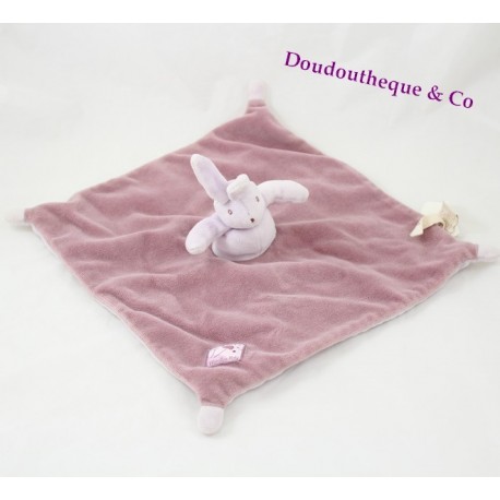 Doudou plat Lapin MOULIN ROTY Basile et Lola Doudou plat Lapin MOULIN ROTY Basile et Lola