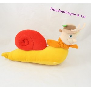 Doudou Chien Ours orange étoile BABY NAT luminiscent phosphorescent