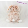 Doudou lapin NICOTOY Simba Toys marron roux orange 23 cm