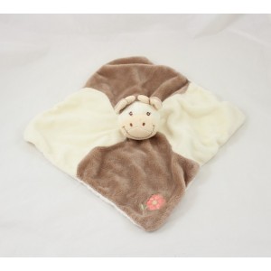 JoLLYBABY cow flat flower beige brown 25 cm