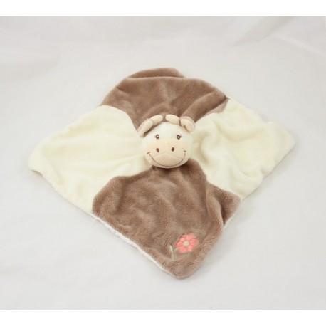 JoLLYBABY Kuh flach Blume beige braun 25 cm JoLLYBABY Kuh flach Blume beige braun 25 cm