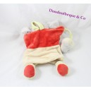 Plush elephant Alban Doudou and company puppet hut Bell