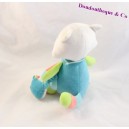 Panda music toy SUCRE D'ORGE bird blue 22 cm