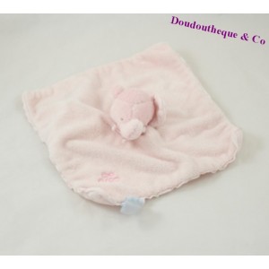 Elephant flat comforter TARTINE ET CHOCOLAT pink 24 cm