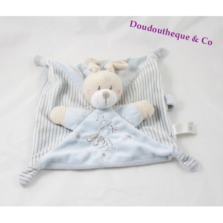 Doudou plat lapin SIMBA TOYS BENELUX bleu Laline étoiles Nicotoy 25 cm Doudou plat lapin SIMBA TOYS BENELUX bleu Laline étoiles Nicotoy 25 cm