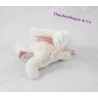 Mini Doudou DOUDOU und Firma Candy White Rabbit Rosa 15 cm