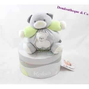 KALOO Zen bear comforter ball gray green anise 17 cm