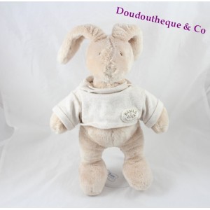 Doudou plat Lapin MOULIN ROTY Basile et Lola