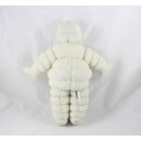 Plüsch Werbung Bidendum Michelin RAYNAUD die kleine Maria weiß Creme Vintage 34 cm