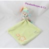 BABY NAT bear handkerchief comforter 'Luminescent star green orange 33 cm