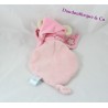 Plano Doudou ratón bebé NAT' el luminiscente rosa estrella 26 cm