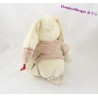 Doudou musical lapin croix NICOTOY 26cm