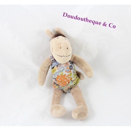 Esel Kuscheltier MOULIN ROTY Barnabé La grande famille Salopette 20 cm Esel Kuscheltier MOULIN ROTY Barnabé La grande famille Salopette 20 cm