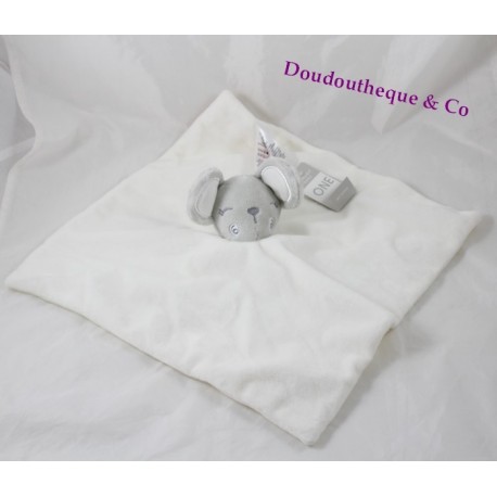 PRIMARK BABY mouse flat comforter white stars 30 cm