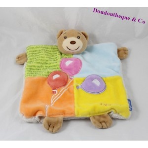 Doudou Ours KALOO boule ballons ronds 15 cm  	