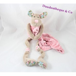 Dog comforter LA GALLERIA pink handkerchief beige long legs 42 cm