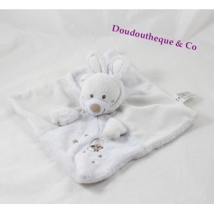 Tragen Sie flache Doudou getarnt als ein Kaninchen Beige 23 cm NICOTOY Käfig