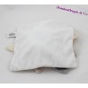 Doudou flaches Kaninchen KUSCHELTIER UND FIRMA Sammler taupe und beige Blütenblatt DC2792 21 cm