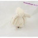 Peluche Lapin JELLYCAT bunny Harry bashful marron et blanc 25 cm