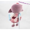 Bambola di peluche Hanaé SAUTHON Too mimi rosa ragazza Sauthon Baby Deco 26 cm