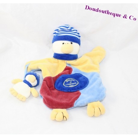 Puppet comforter duck and chick DOUDOU ET COMPAGNIE 
