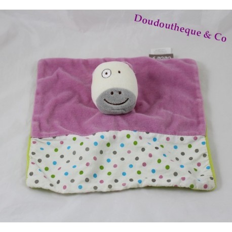 Doudou flachen Lyla Kuh Baby 9 Max & Lyla lila Erbse Akrobaten 22 cm bebe9 Doudou flachen Lyla Kuh Baby 9 Max & Lyla lila Erbse Akrobaten 22 cm bebe9