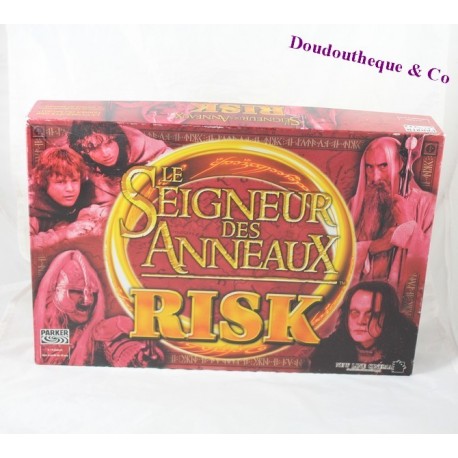 Juego de mesa el Señor de los anillos de riesgo rojo PARKER 2-4 días desde los 10 años Juego de mesa el Señor de los anillos de riesgo rojo PARKER 2-4 días desde los 10 años