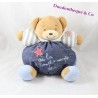 KALOO Blue Denim Bear Teddy Bear My mouth is filled with laughter 25 cm