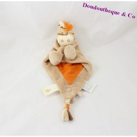 Doudou triangle plat Nina la souris NOUKIE'S Doudou triangle plat Nina la souris NOUKIE'S