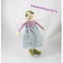 Plush fairy doll IKEA Silvertarn green purple blue 35 cm