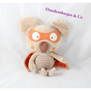 Doudou Noah Koala DPAM beige orange koala maskiert 22 cm