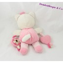 Doudou-Katze NICOTOY rosa 24cm