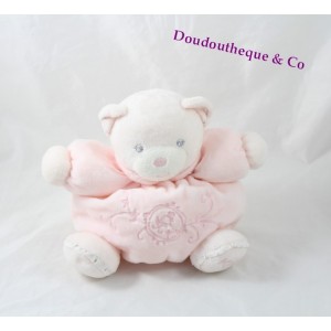 Doudou mouchoir ours KALOO Perle rose 12 cm