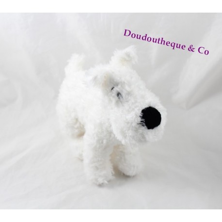 Peluche Milou chien TINTIN Hergé Moulinsart 23 cm