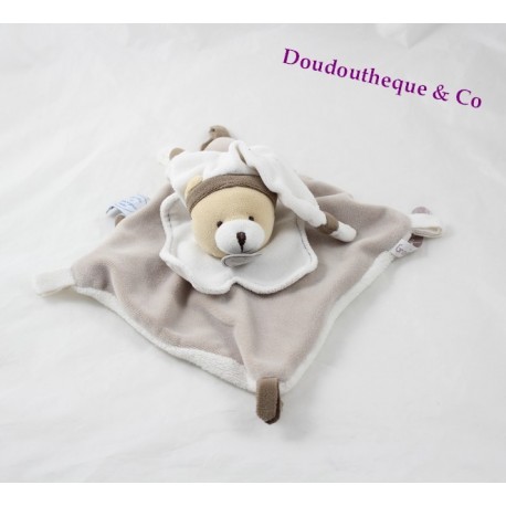 Doudou Flachbär DOUDOU UND COMPAGNY Beige weiche Softie Samen 18 cm Doudou Flachbär DOUDOU UND COMPAGNY Beige weiche Softie Samen 18 cm