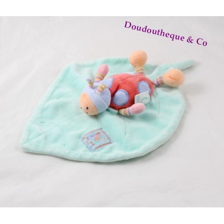 Doudou plat MOULIN ROTY coccinelle Zéphir et Zoé Doudou plat MOULIN ROTY coccinelle Zéphir et Zoé