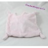 Flat comforter AUCHAN bear disguised in beige pink rabbit 35 cm