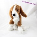 Plush dog IKEA brown white Beagle