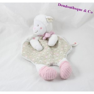 NICOTOY Sheepskin flat comforter pink gray 