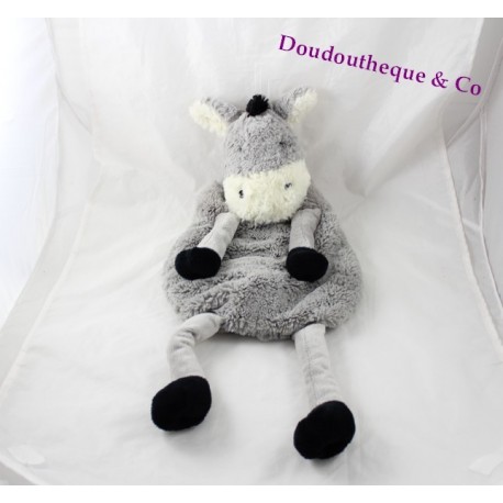 Plush donkey ETAM range pyjamas cuddly toy hot water bottle 57 cm