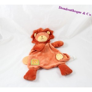 Doudou Peluche Lion Moulin Roty Plat