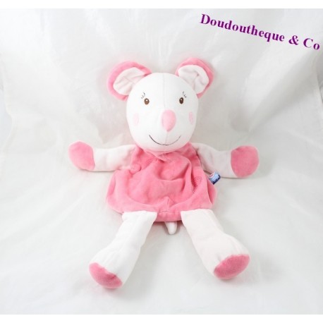 Range pyjama lapin SUCRE D'ORGE bleu grandes oreilles rayées 50 cm Range pyjama lapin SUCRE D'ORGE bleu grandes oreilles rayées 50 cm