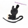 Toalla negra de bebé Marsupilami AJENA NOUNOURS 16 cm sentado