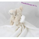 Elephant cuddly toy PRIMARK EARLY DAYS creamy white handkerchief 45 cm
