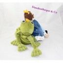 Rana de felpar Príncipe IKEA Kvack azul verde reversible 40 cm